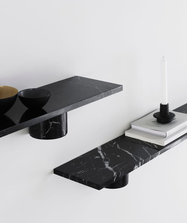 Sten Shelf hylle 120 cm, Black marble Normann Copenhagen