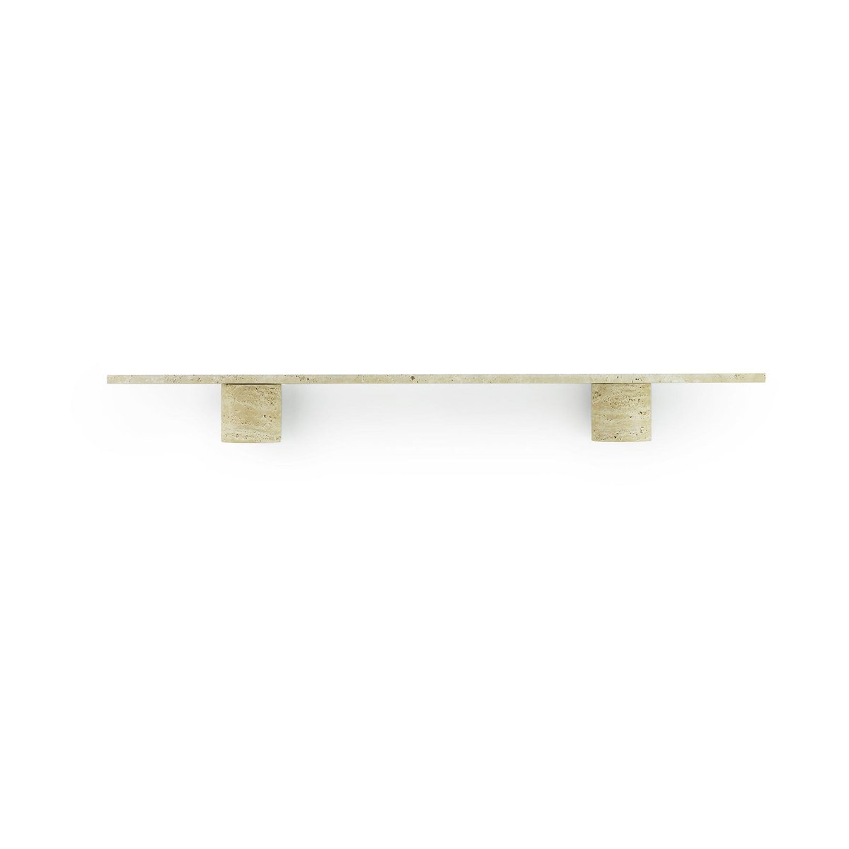 Normann Copenhagen Sten Shelf hylle 120 cm Travertine