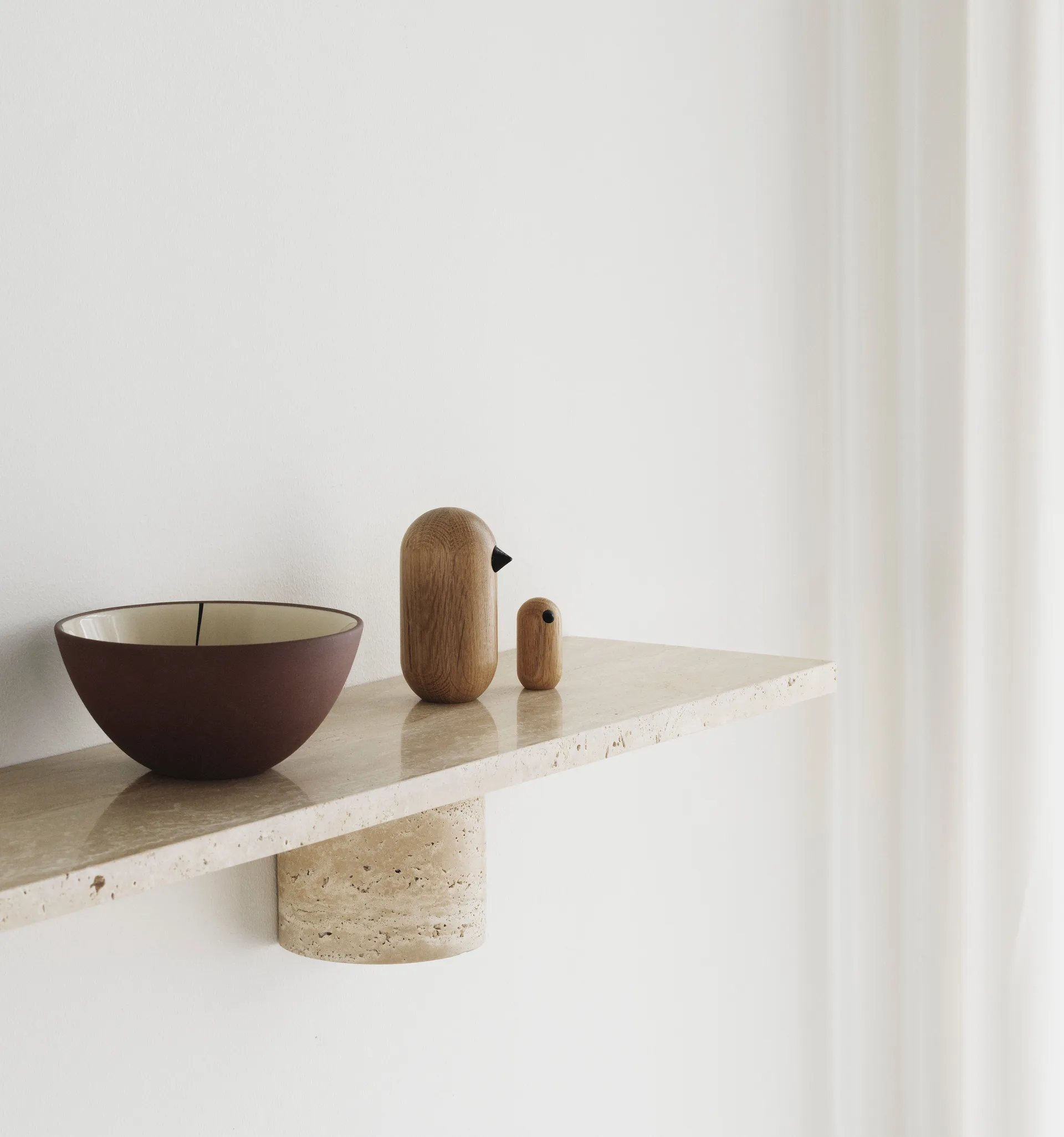 Sten Shelf hylle 120 cm, Travertine Normann Copenhagen