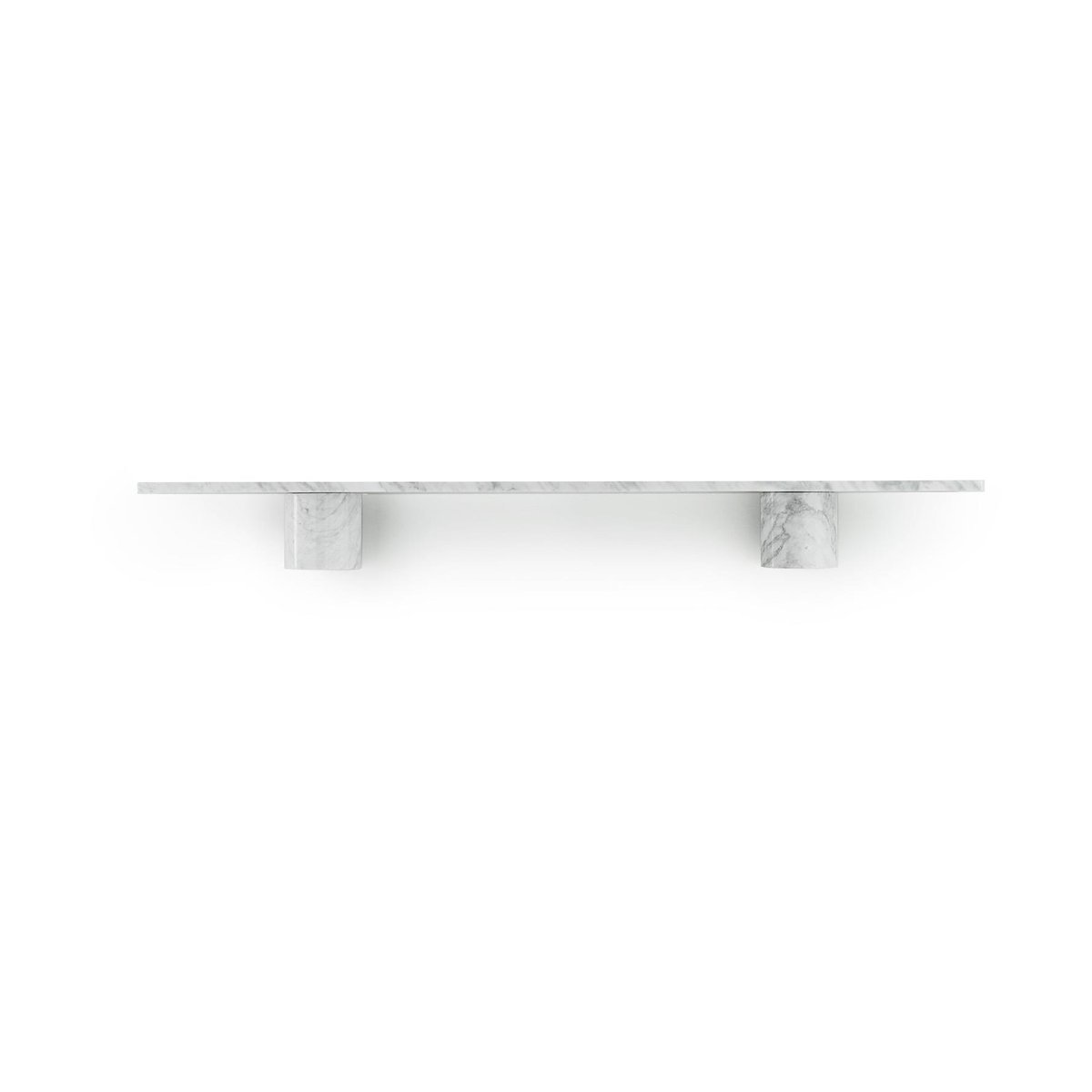 Normann Copenhagen Sten Shelf hylle 120 cm White marble
