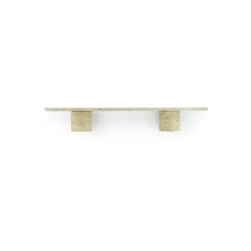 Sten Shelf hylle 80 cm - Travertine - Normann Copenhagen