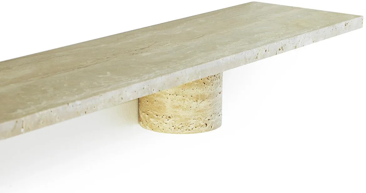 Sten Shelf hylle 80 cm, Travertine Normann Copenhagen