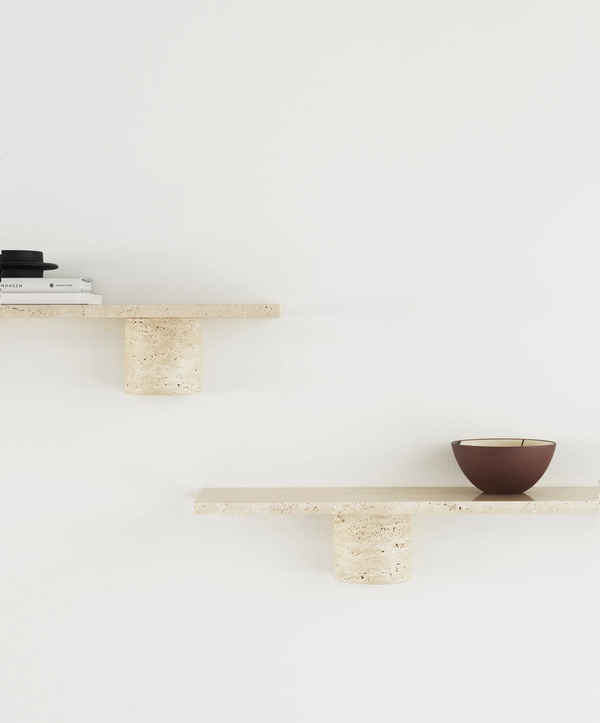 Sten Shelf hylle 80 cm, Travertine Normann Copenhagen