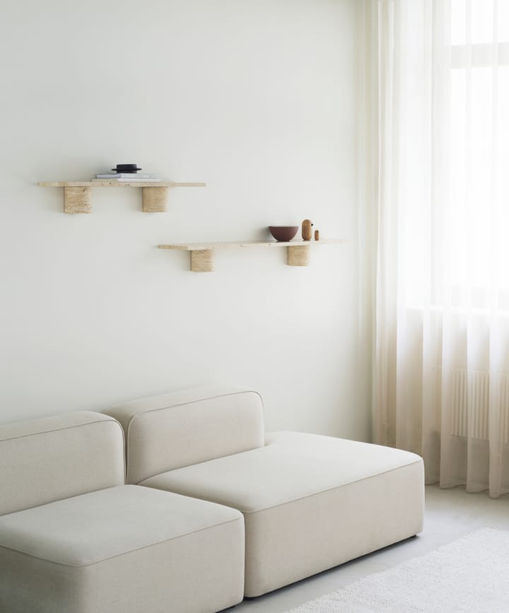Sten Shelf hylle 80 cm, Travertine Normann Copenhagen