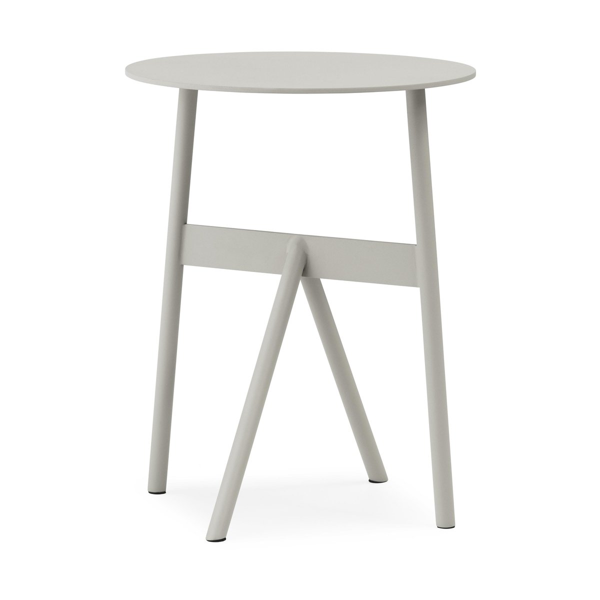 Bilde av Normann Copenhagen Stock Table sidebord Ø 37 cm H: 46 cm Warm Grey