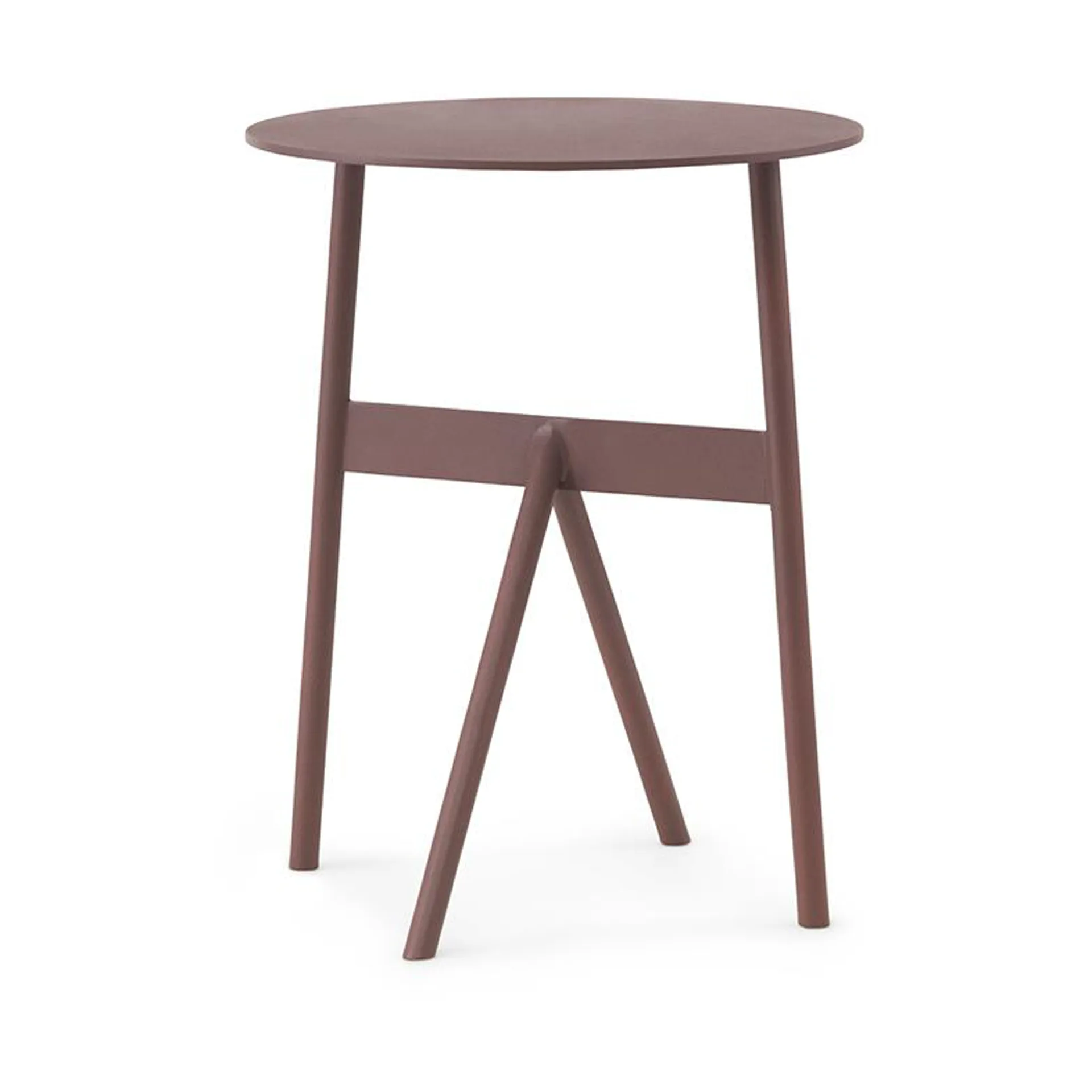 Stock Table sidebord Ø 37 cm H: 46 cm, Wine Normann Copenhagen