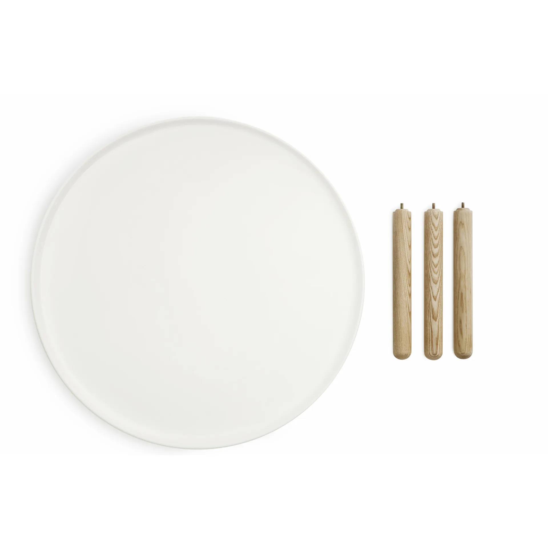 Tablo bord hvitt-ask, 50 cm Normann Copenhagen