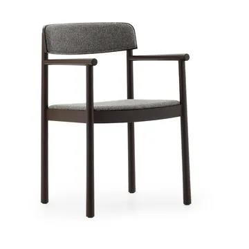 Timb armlene-stol - Brown ash-Hallingdal 368 - Normann Copenhagen