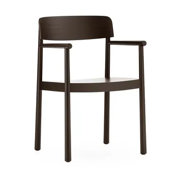 Timb armlene-stol - Brown ask - Normann Copenhagen