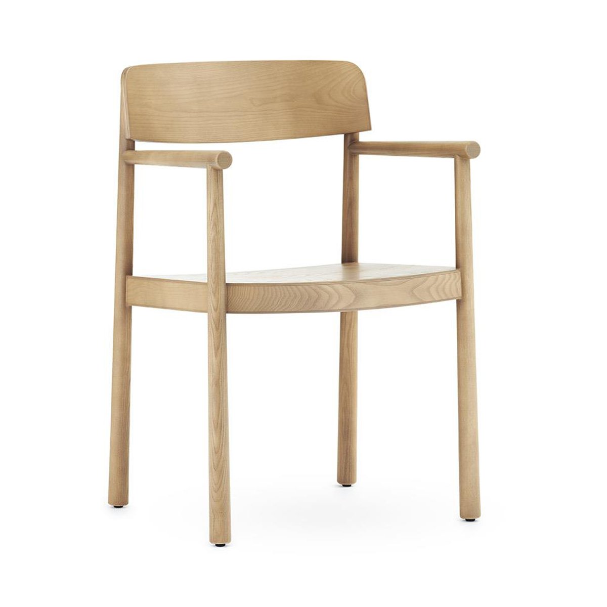 Normann Copenhagen - Timb Armchair Tan - Spisestoler - Simon Legald - Brun - Tre