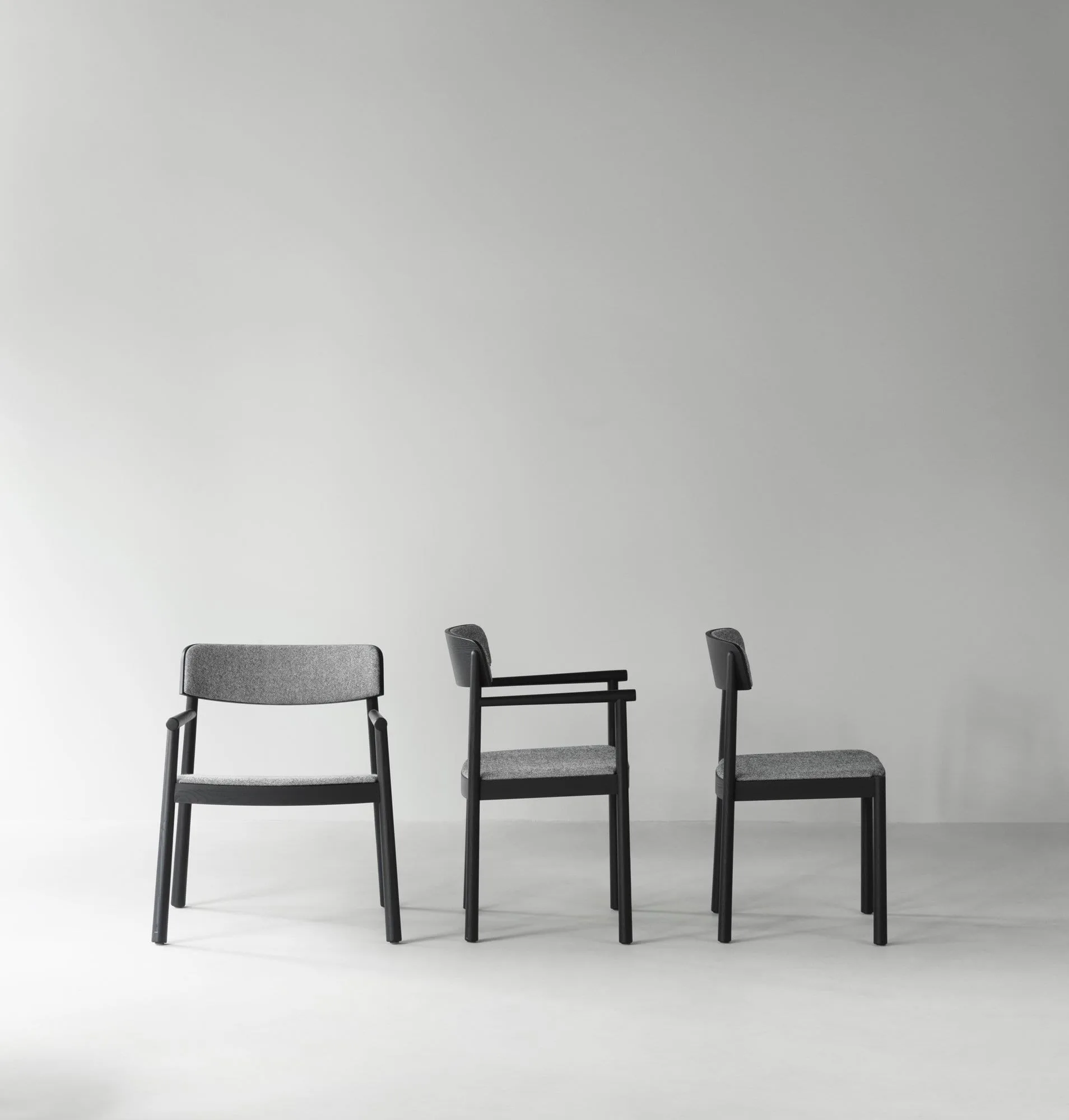 Timb lenestol, Black ash-Hallingdal 166 Normann Copenhagen