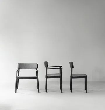 Timb lenestol - Black ash-Hallingdal 166 - Normann Copenhagen