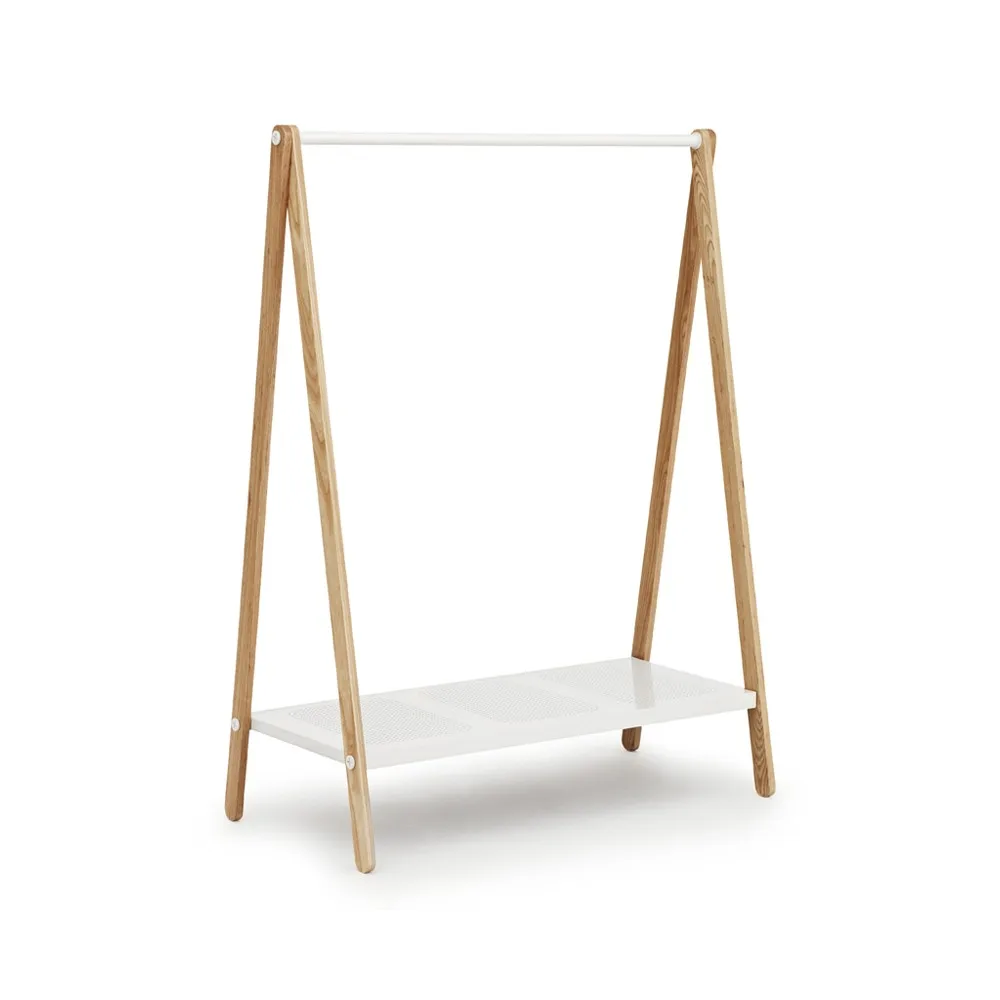 Normann Copenhagen Toj klesstativ white, stativ i ask