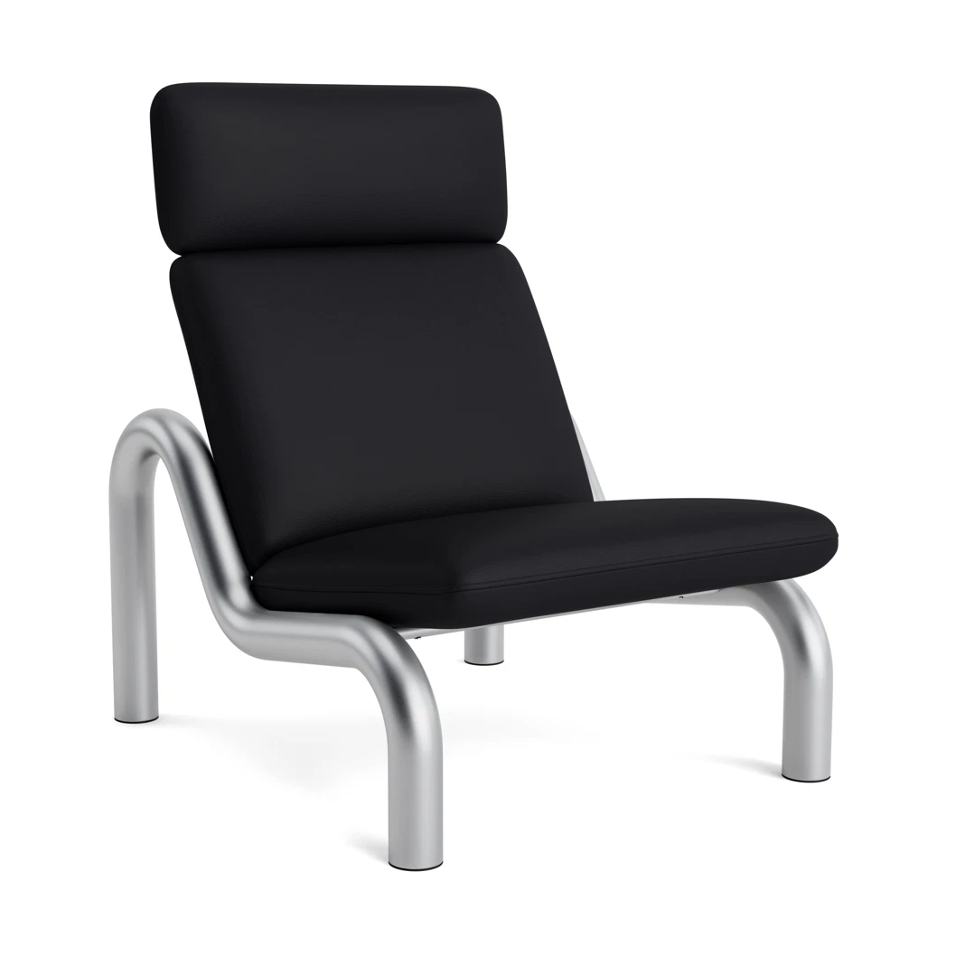 Normann Copenhagen - Tube Lounge Chair Group 7 Ultra 41599 - Lenestoler - Simon Legald - Metall/Tre/Tekstilmateriale