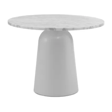 Turn justerbart bord Ø55 cm - Hvit marmor - Normann Copenhagen