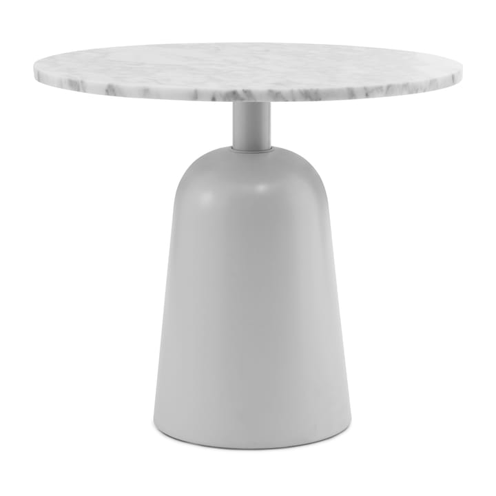 Turn justerbart bord Ø55 cm - Hvit marmor - Normann Copenhagen