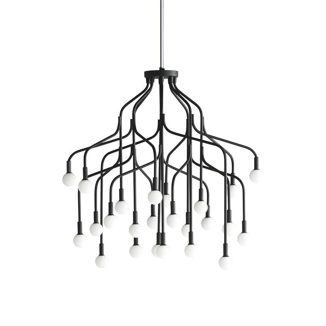 Vekst Taklampe Large Svart