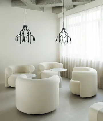 Vekst Taklampe Small - Svart - Normann Copenhagen