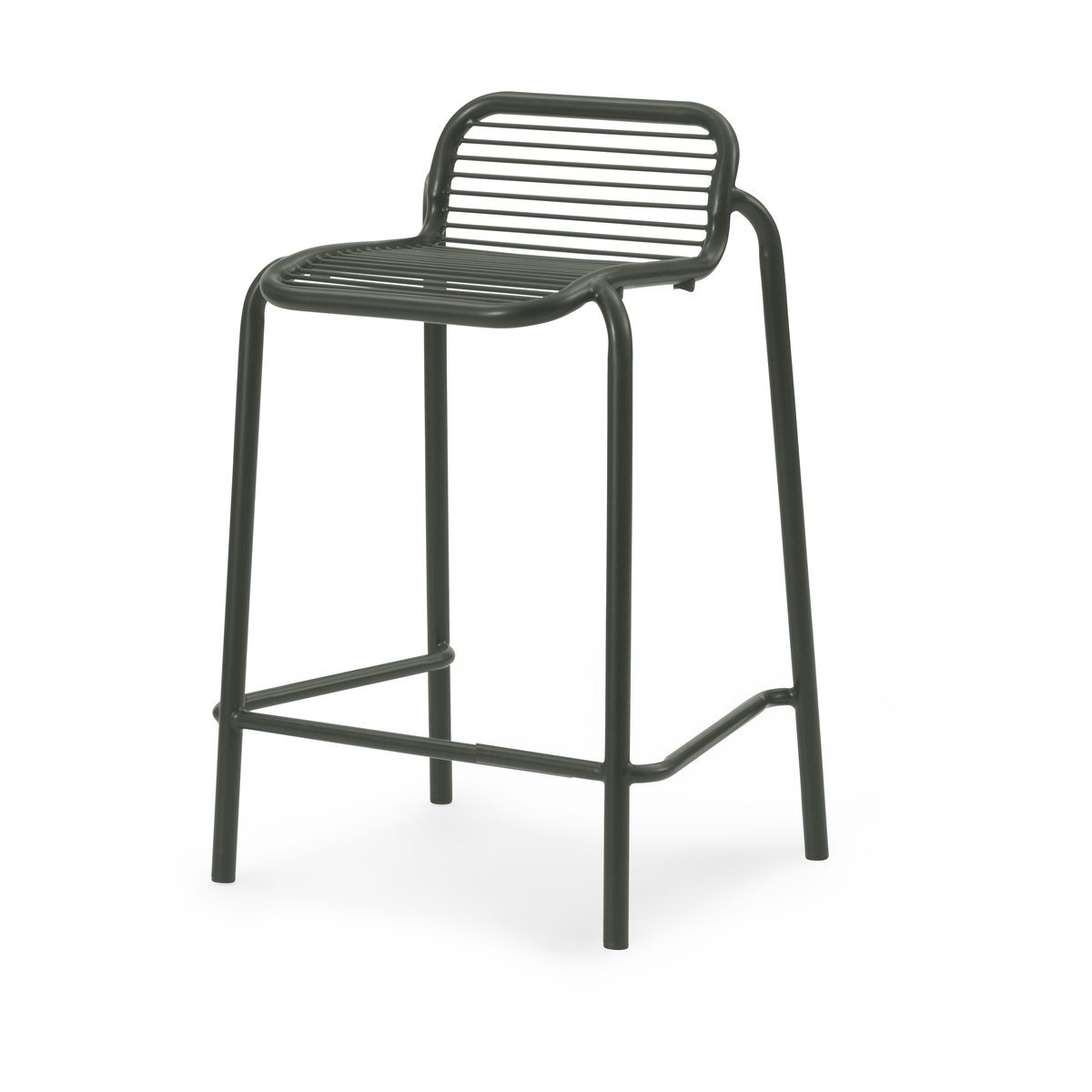 Bilde av Normann Copenhagen Vig barstol 65 cm Green