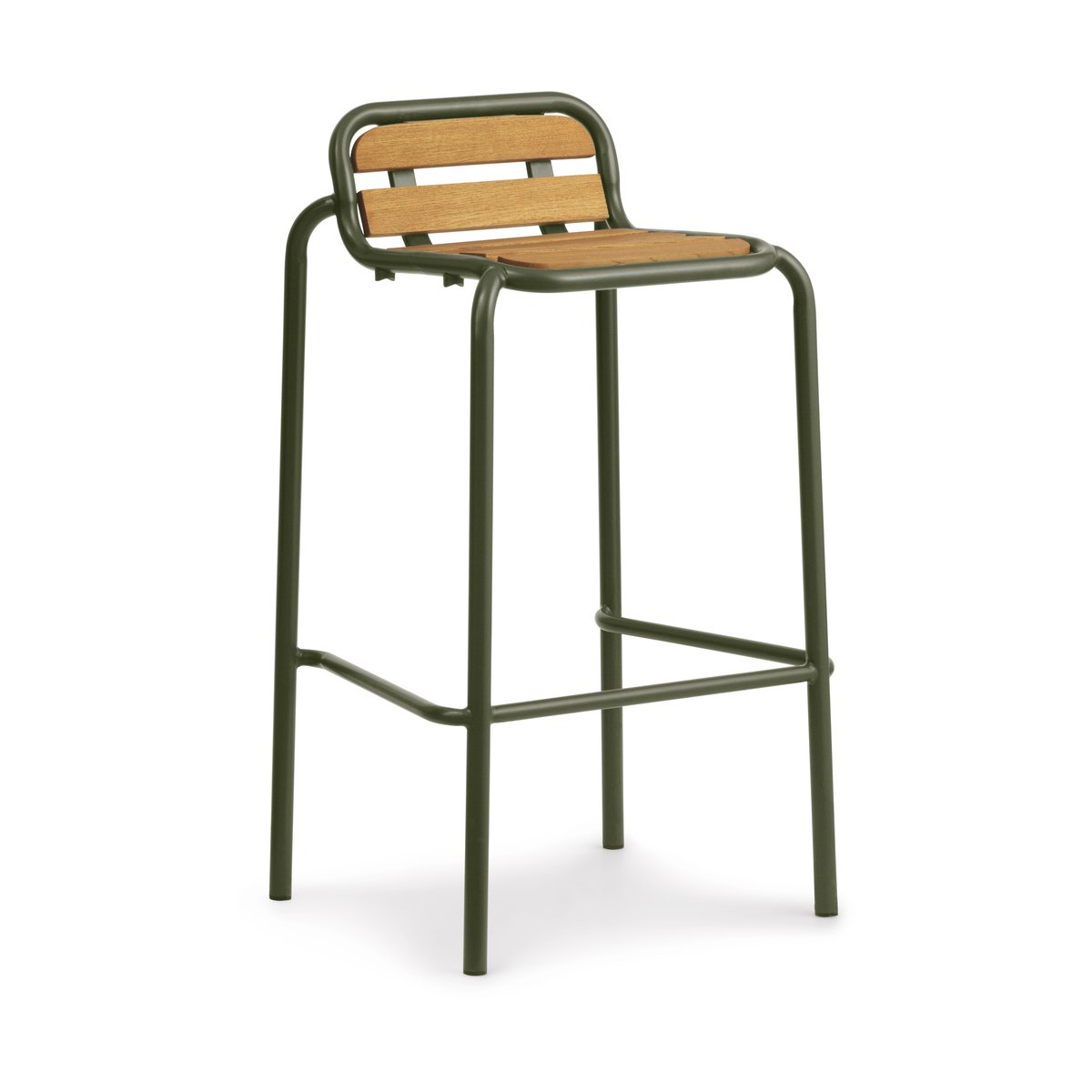 Normann Copenhagen Vig Robinia barstol 75 cm Green | Skandinavisk Design | Barstoler & Barkrakker | Grønn