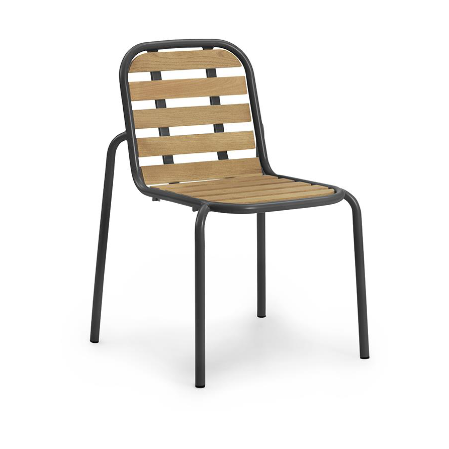 Bilde av Normann Copenhagen Vig Robinia stol Black