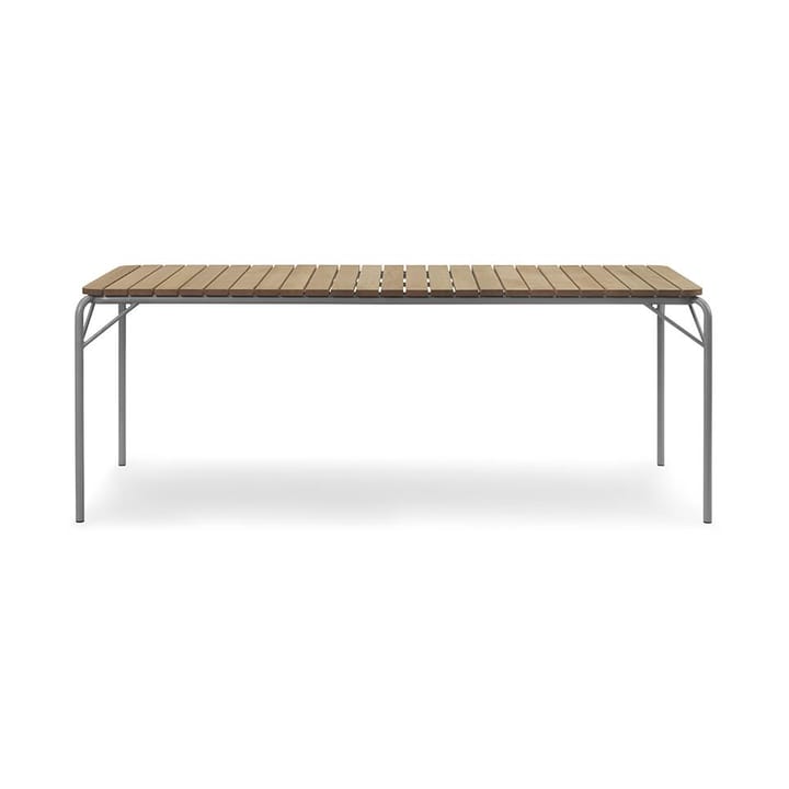 Vig Table Robinia spisebord 90x200 cm - Grey - Normann Copenhagen