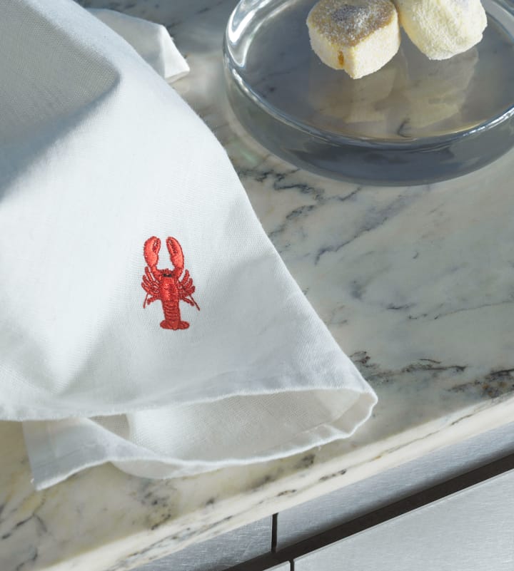 Yummy kjøkkenhåndkle 50 x 70 cm - Lobster - Normann Copenhagen