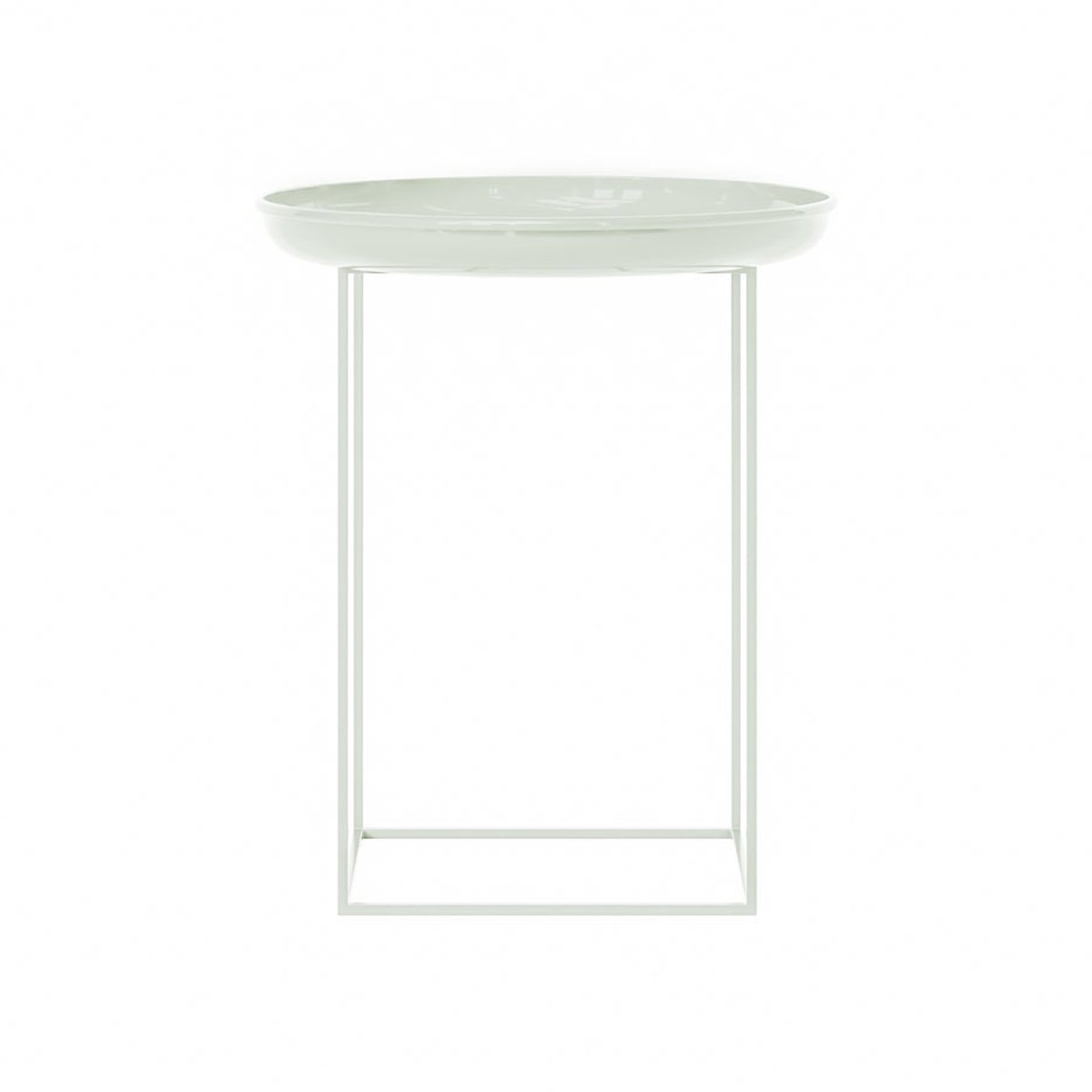Bilde av NORR11 Duke sidebord small Lacquered mineral