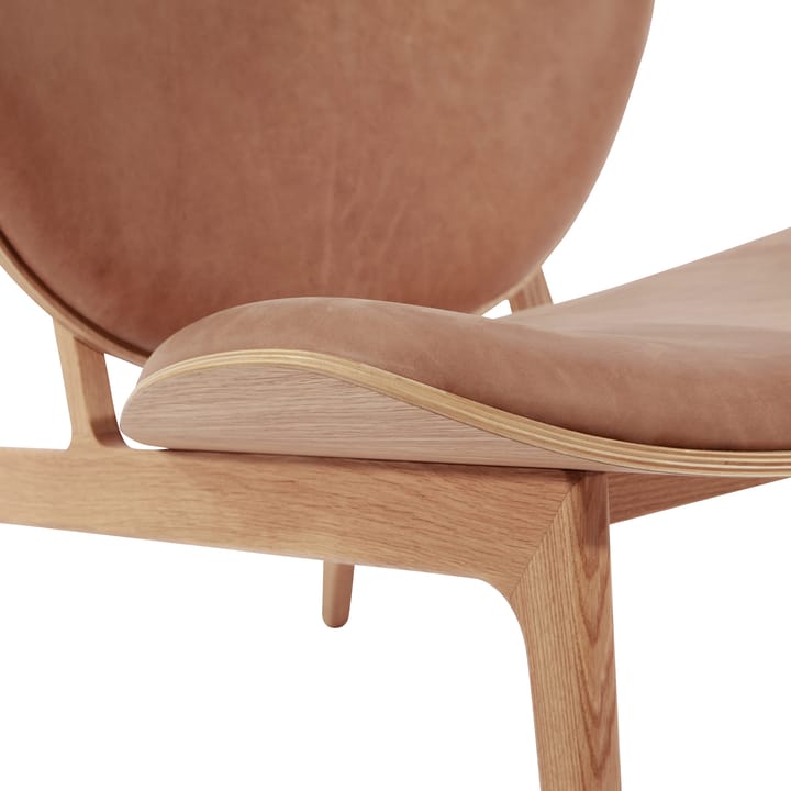Elephant lounge leather eik, Dunes camel NORR11