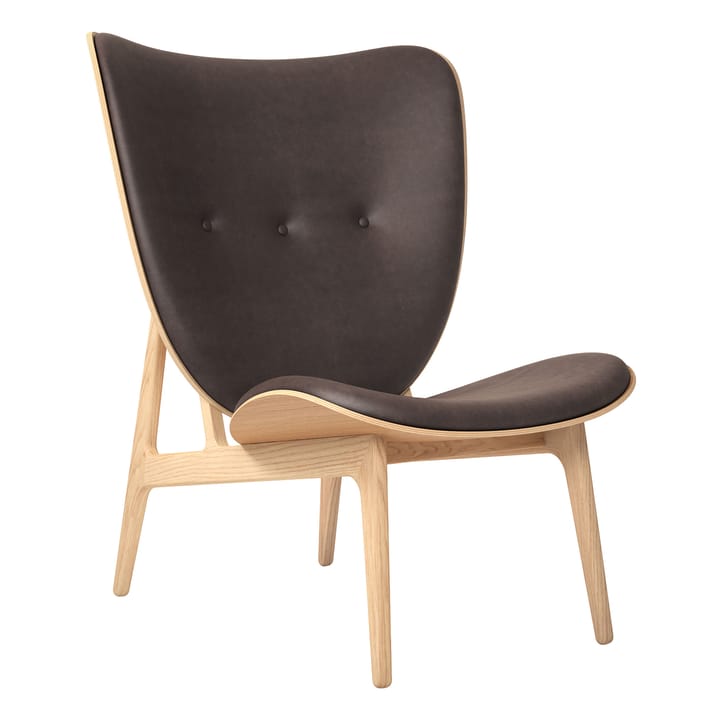 Elephant lounge leather eik - Dunes dark brown - NORR11