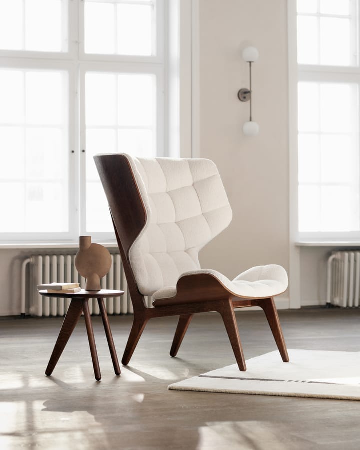 Fino sidebord Ø40 cm, Dark smoked oak NORR11