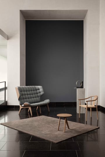 Fino sidebord Ø40 cm - Light smoked - NORR11