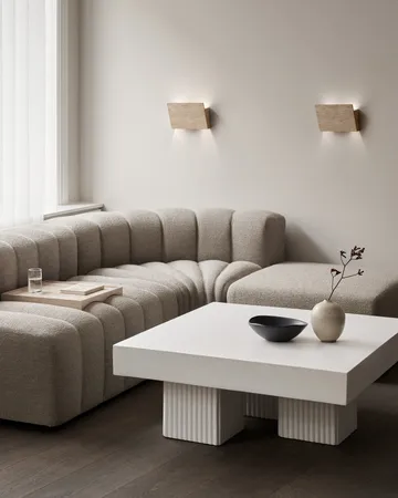 Gallery vegglampe - Travertin - NORR11