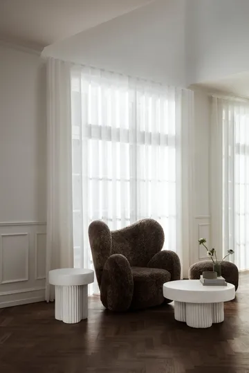 Gear salongbord lavt Ø70 cm - Earth, Ø70 cm - NORR11