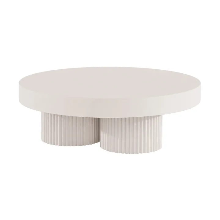 Gear sofabord - Chalk, Ø120 cm - NORR11