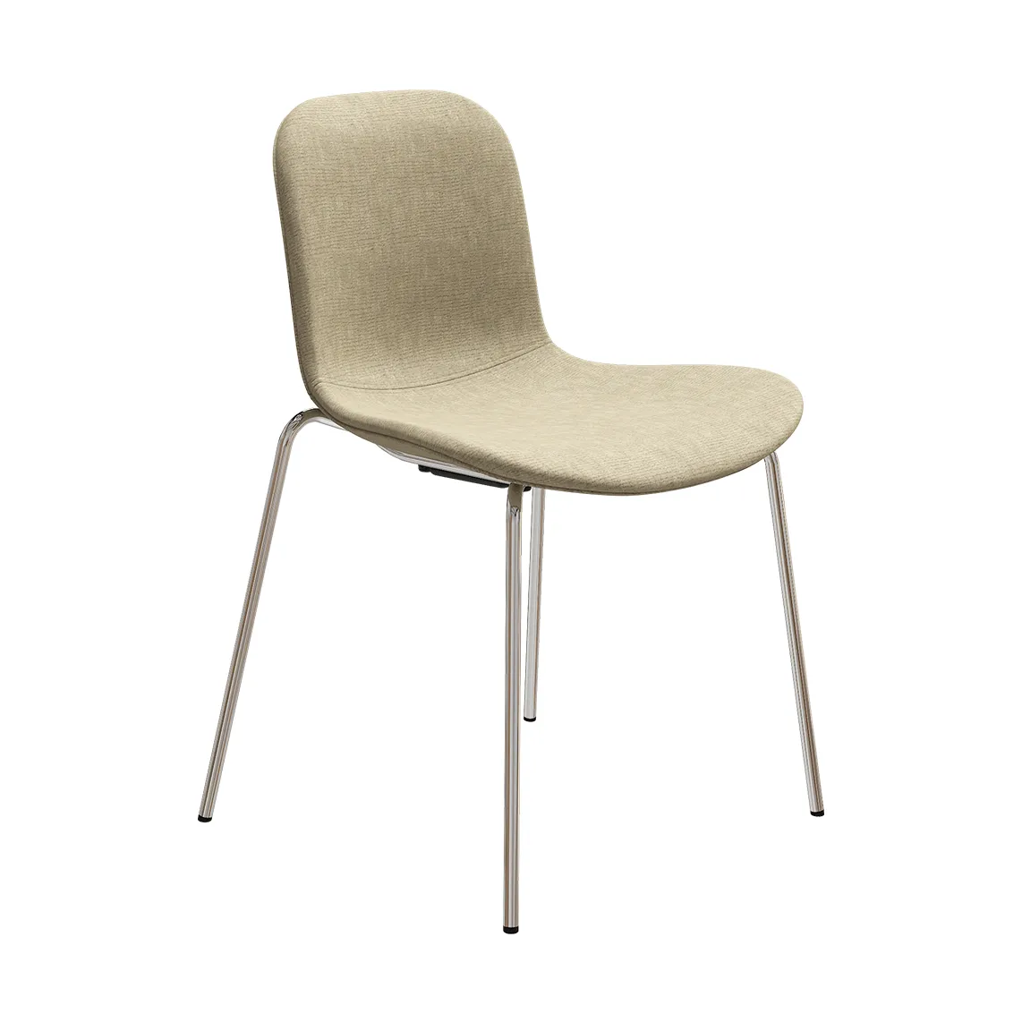 Langue stol, Stoff Mumble Col 26-kromet stativ NORR11