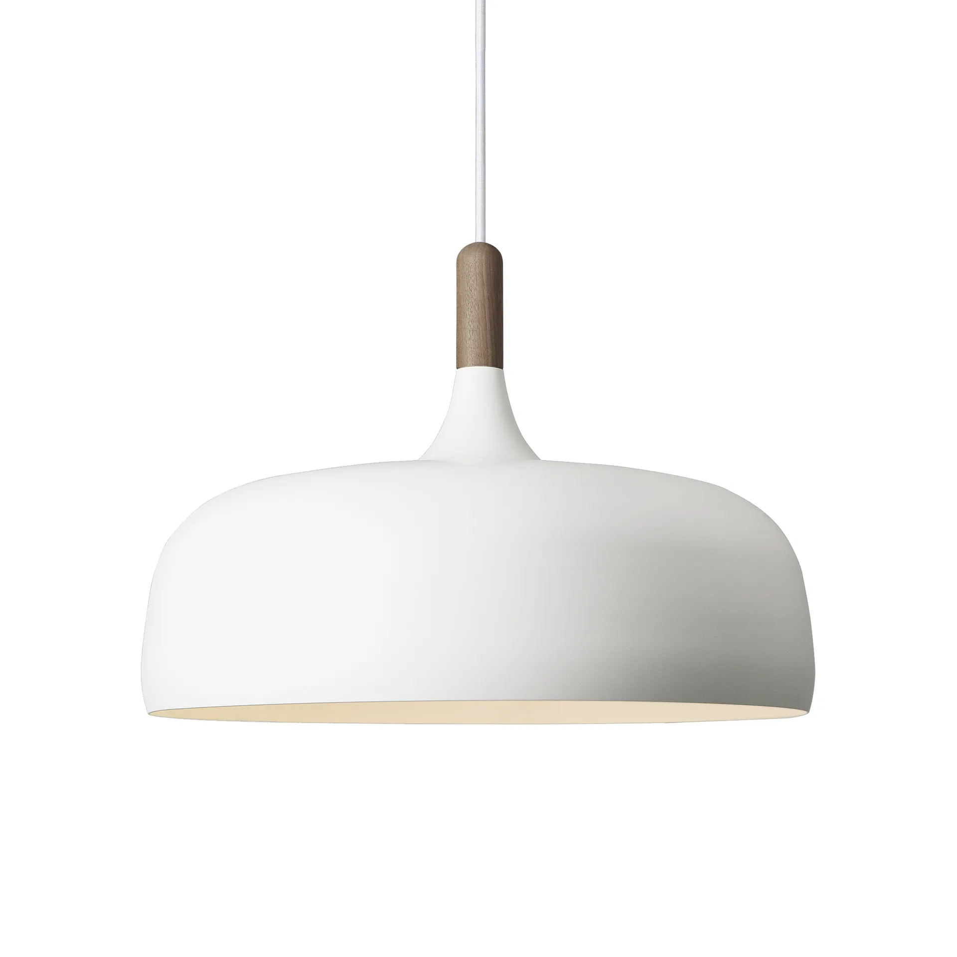 Acorn taklampe, hvit Northern
