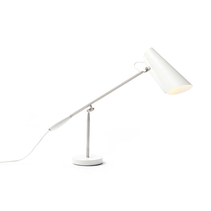 Birdy bordlampe - Hvit-metallic - Northern