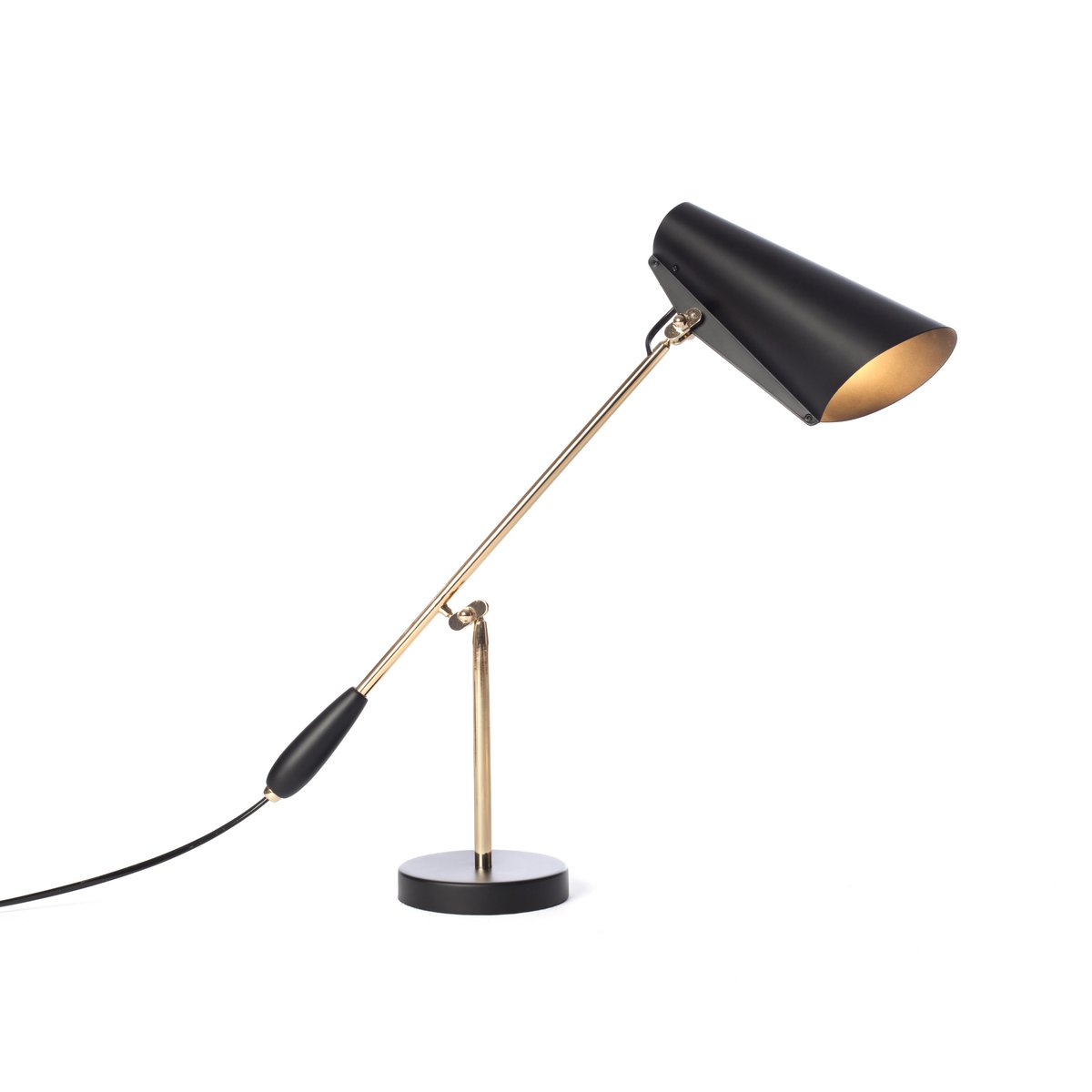 Bilde av Northern Birdy bordlampe Sort-messing