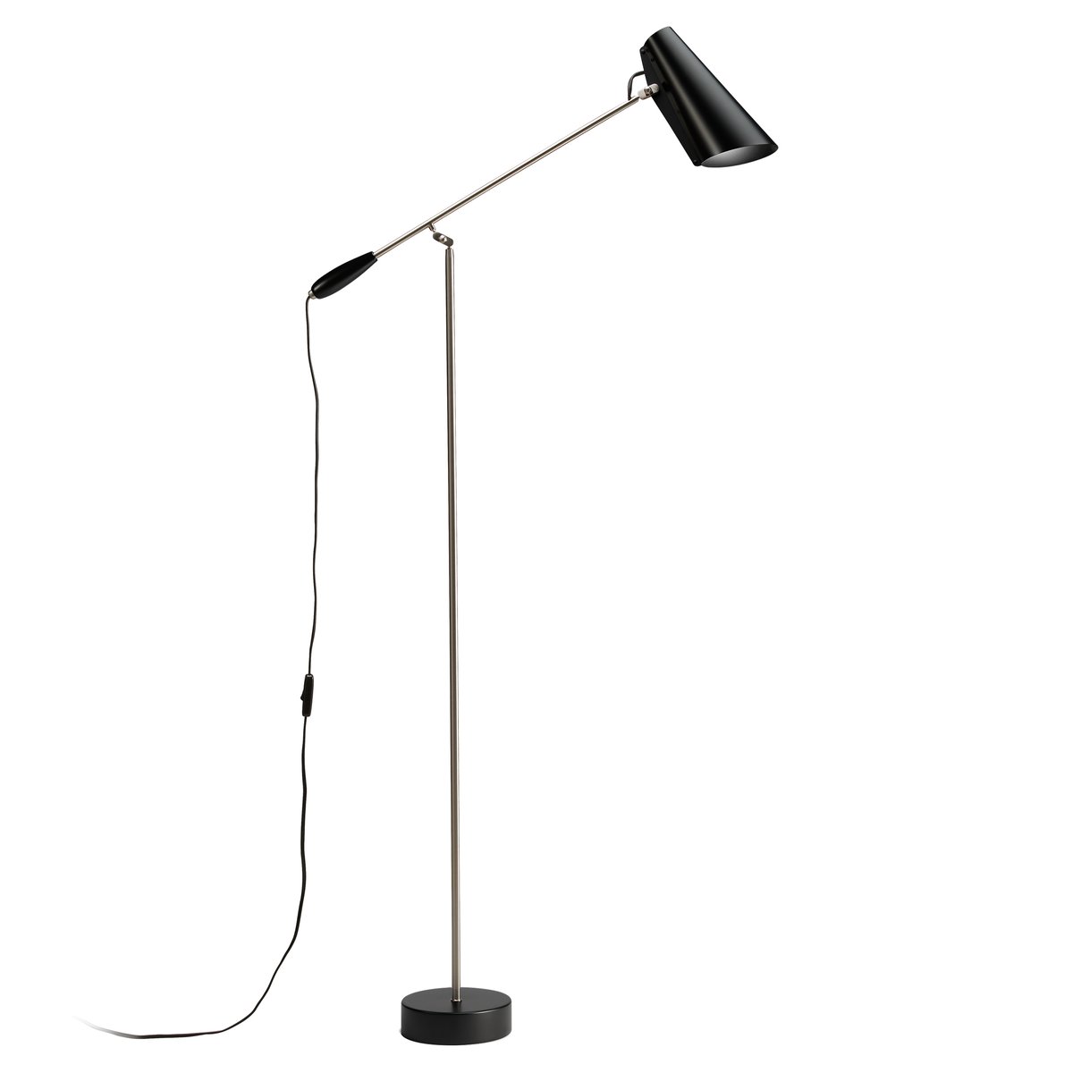 Bilde av Northern Birdy gulvlampe Black-steel