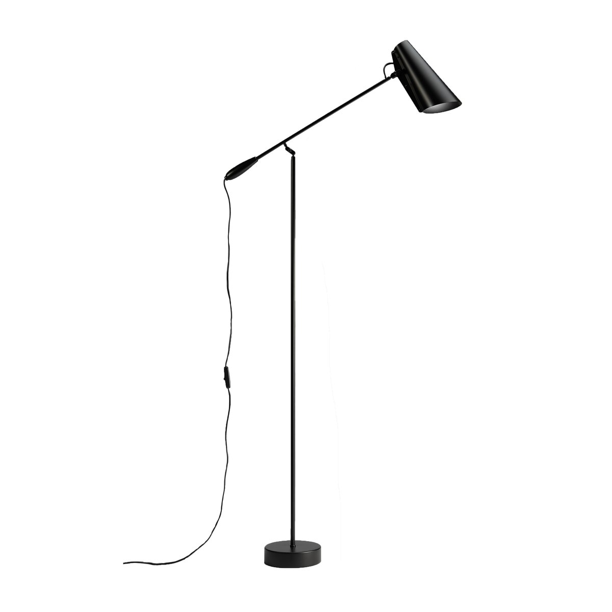 Bilde av Northern Birdy gulvlampe Svart