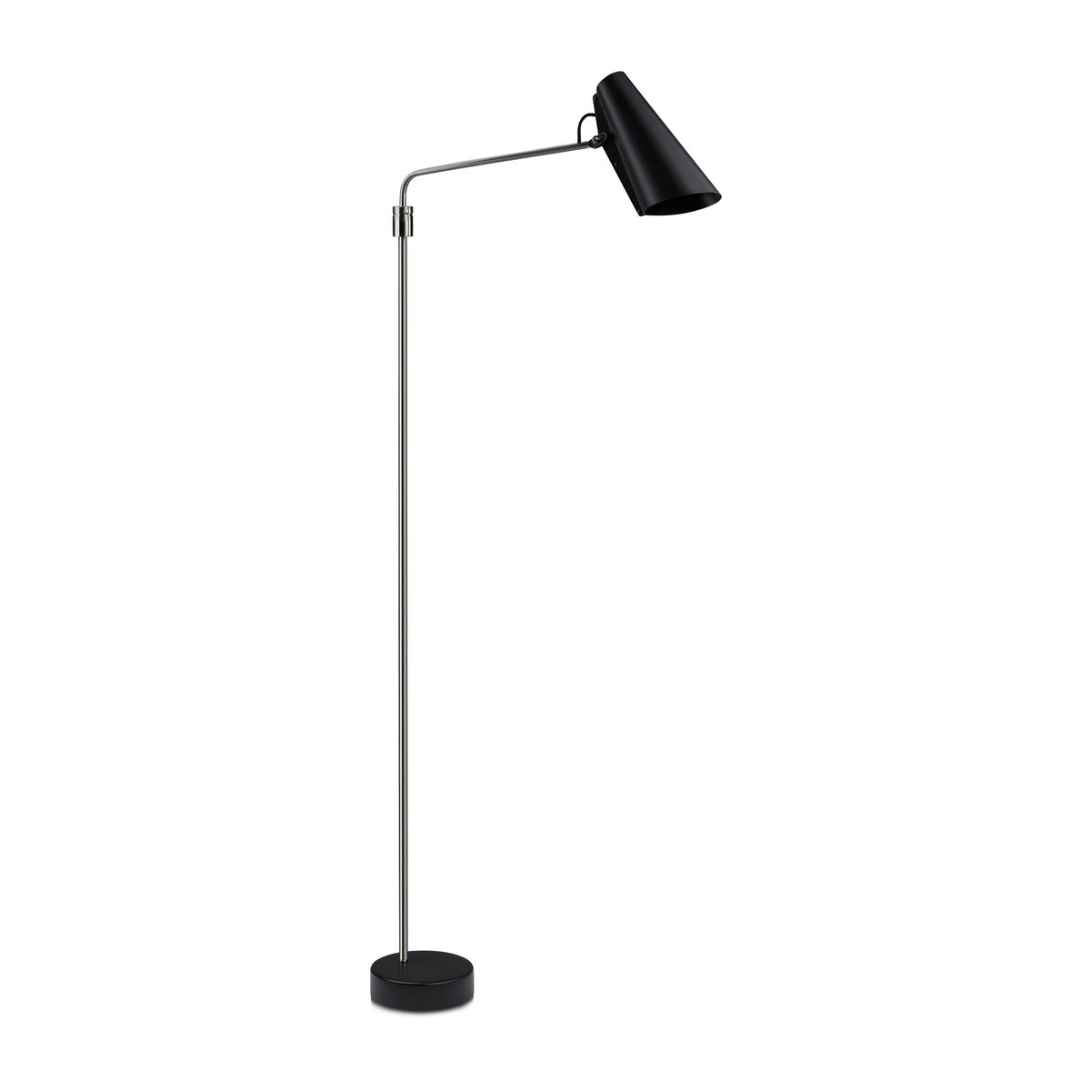 Bilde av Northern Birdy swing gulvlampe Svart-stål