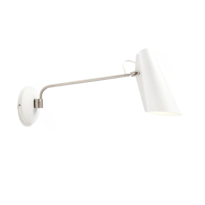 Birdy vegglampe - Hvit-metallic - Northern