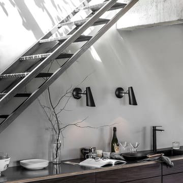 Birdy vegglampe kort - Svart - Northern