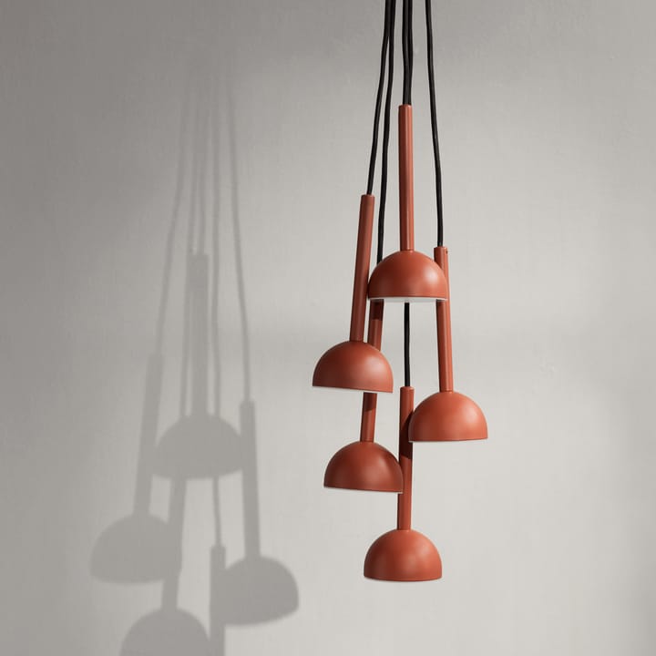 Blush taklampe, Rost Northern