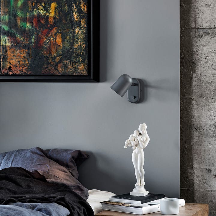 Buddy vegglampe, Mørkegrå Northern