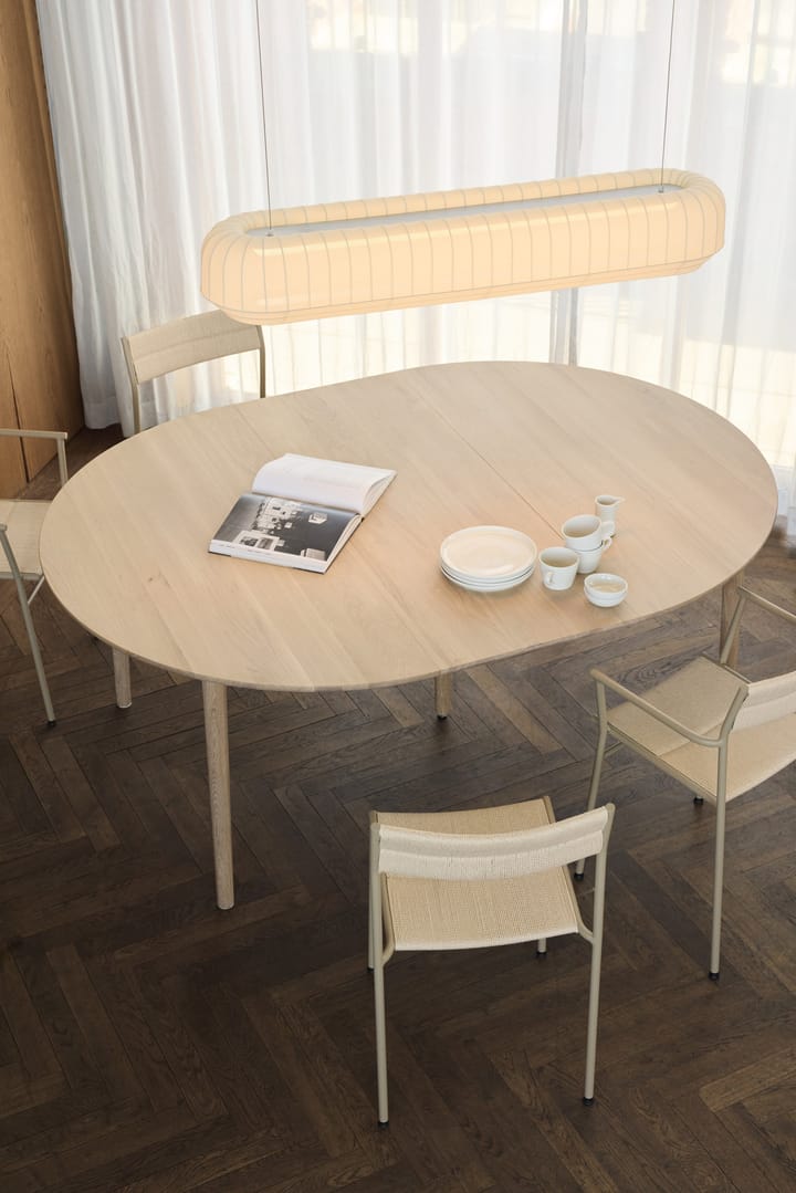 Expand spisebord Ø140 cm, Lysoljet eik Northern