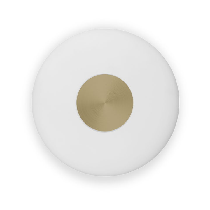 Glint vegglampe Ø25 cm - Opalglass hvit - Northern