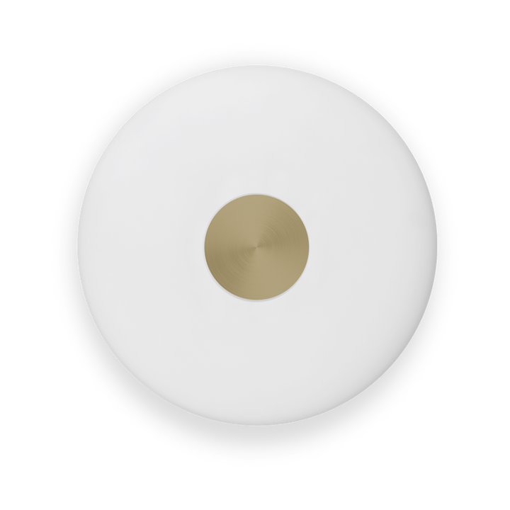 Glint vegglampe Ø 36 cm - Opalglass hvit - Northern