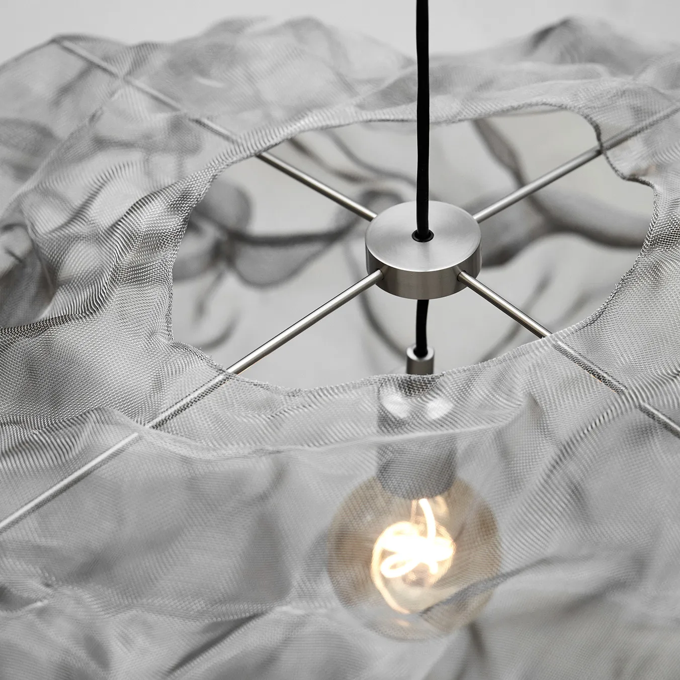 Heat taklampe liten, Stål Northern